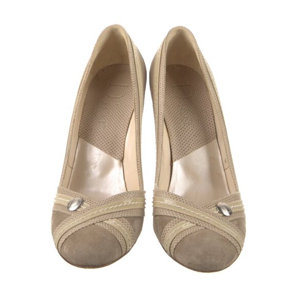 CHRISTIAN DIOR  Classic Suede Pumps - Picture 1 of 5